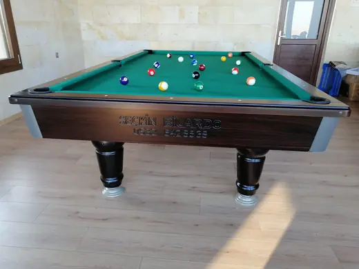 Amerikan Bilardo Masası – Yeşil Çuha, Wenge Gövde